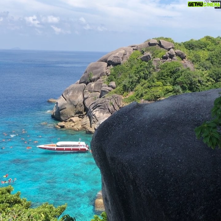 Michael Trevino Instagram - Spent the day Island hopping and hiked to the top of Sail Rock. Grateful for this experience. π΄ππΌπ΄ Similan Islands