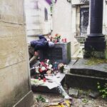 Michael Trevino Instagram - #TBT May 23, 2013 My second trip to Père Lachaise Cemetery in Paris to see my buddy Jim Morrison. The first time I heard The Doors was when I was about 7 years old. My dad played me “Riders On The Storm” and I’ve been in love with their music ever since. I wonder what kind of movies Jim would have made had he stayed in Film school at UCLA. Paris, France