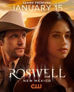 Michael Trevino Instagram - I’d like to introduce you to some friends of mine. 👽🤠💃🏻🇲🇽💫 . . . The premiere of “Roswell, New Mexico” will be Tuesday January 15th at 9pm on @thecw 📺💻👀 - Michael Trevino as Kyle Valenti, the son of the town sheriff, who learns about horrible things that have happened in his family's past. - Jeanine Mason as Liz Ortecho, a biometric researcher who returns to her hometown and discovers a shocking secret about her teenage crush. - Nathan Parsons as Max, a natural born leader and dedicated Roswell police officer who has kept his true identity a secret for years. - Lily Cowles as Isobel, an alien who keeps her true identity a secret by living her life with grace and enthusiasm. - Michael Vlamis as Michael, a troubled but brilliant alien who survived a traumatic childhood. - Heather Hemmens as Maria, Liz's former best friend, a blue collar stoner whose oblivious to the existence of aliens. - Tyler Blackburn as Alex Manes, a military veteran with his fair share of physical and psychological trauma. - Trevor St. John as Jesse Manes, Alex's father. He doesn't have friends. He has soldiers. - Karan Oberoi as Noah Bracken, Isobel's charming, devoted husband who senses a secret in his wife.