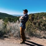Michael Trevino Instagram - She’ll make it halfway up the mountain but you’re definitely carrying her down. HAPPY SATURDAY FRIENDS! Santa Fe, New Mexico