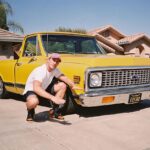 Michael Trevino Instagram - this 71 Chevy Cheyenne C10 rides low