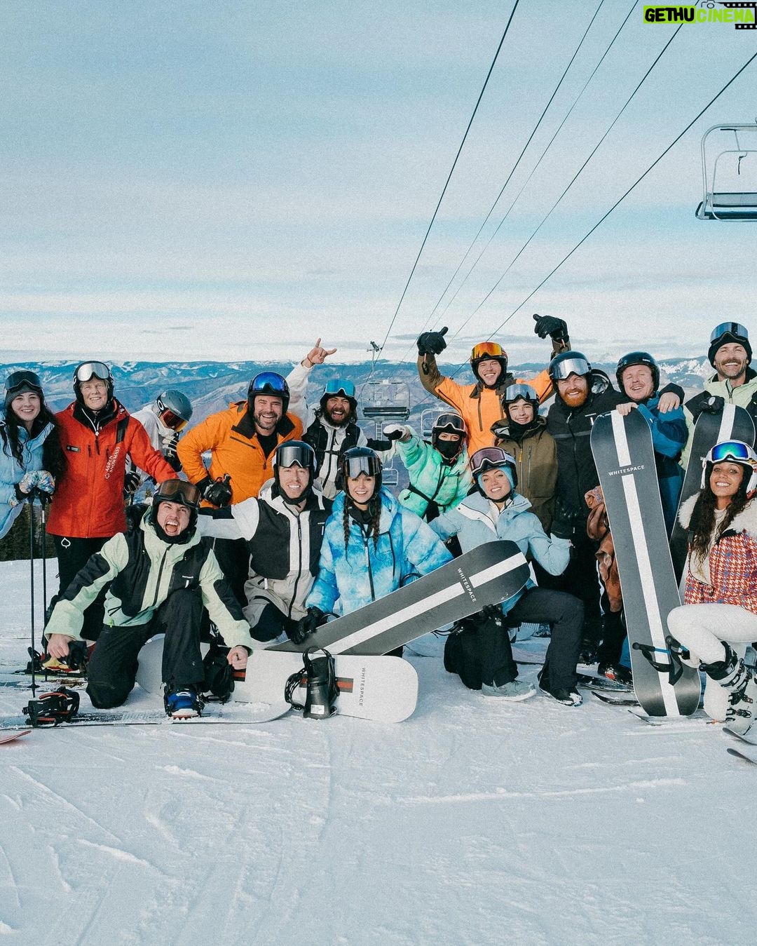 Michael Trevino Instagram - Epic way to start the season! ๐ค๐ผ๐ Thank you @shaunwhite & the entire @whitespace_____ crew for having me out this year. You guys brought a great group of people together, and I canโt wait to test out all this gear on the hill. ๐ธ : @mikedawsy & @_nickradford Aspen, Colorado