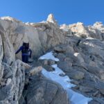 Michael Trevino Instagram – 11/11/23 Summitted Mount Russell via East Ridge with @calebgauge

Bagged a 14er.
Challenging class 3 with moderate/high exposure.
Basecamped at Upper Boy Scout Lake. 
I do not like Scree…. 

#california14ers #mountrussell #mountwhitney #thesierras #mountaineering #sloglord