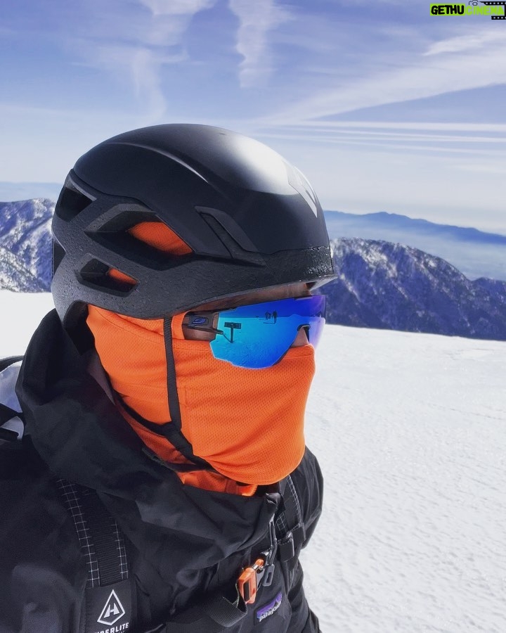 Michael Trevino Instagram - Mt. Baldy via Register Ridge 📍🏔️ First time climbing this mountain. Dialing in all the gear. Training for one of the 14ers.