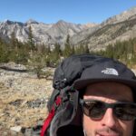 Michael Trevino Instagram - Shoutout to these trekking poles for making it all possible 🏕️🥾⛰️ Rae Lakes Loop in Kings County: 4 days, 42 miles, 7600ft ascent, 12000ft max elevation