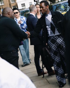 Micheal Ward Instagram - LFW Pre-show before the pre-show half.

My theatre people will get it…I hope 😅