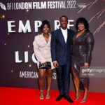 Micheal Ward Instagram - The LFF Gala premiere for ‘Empire Of Light’ was incredible. So glad I got to experience this at home with some of my family and close friends in attendance. After the movie I saw my mum and the first thing she said is, she’s so proud… I realised that’s all I wanna do as I progress in my career, just keep making mama proud 🙏🏾❤️ BFI London Film Festival