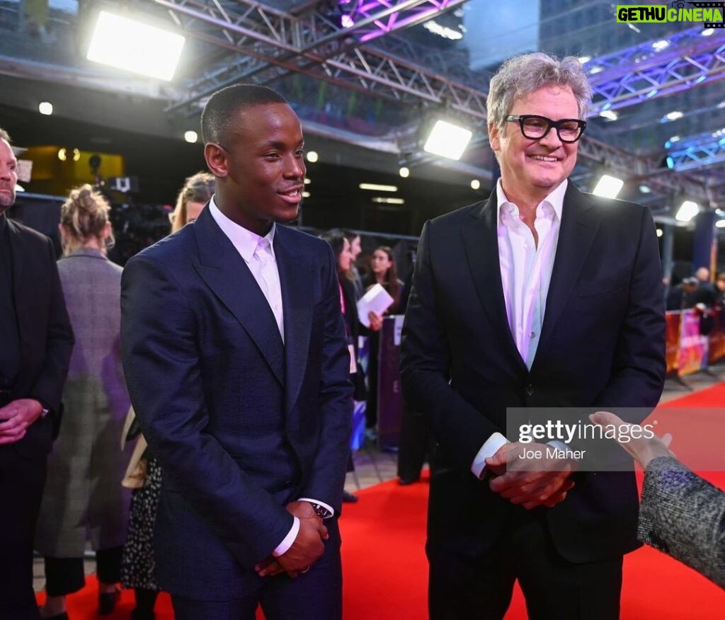 Micheal Ward Instagram - The LFF Gala premiere for ‘Empire Of Light’ was incredible. So glad I got to experience this at home with some of my family and close friends in attendance. After the movie I saw my mum and the first thing she said is, she’s so proud… I realised that’s all I wanna do as I progress in my career, just keep making mama proud 🙏🏾❤️ BFI London Film Festival