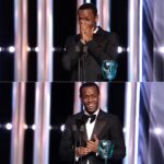 Micheal Ward Instagram - I was never gonna let my mums struggles amount to nothing. Thanks again to everyone who supported me by voting and getting all your people to vote it means a lot I don’t think you understand 🤝 This award just means more work needs to get put in and that’s exactly what I’m going to do. Big love to Prince William and Princess Kate for showing love aswell as all the amazing and talented people in the room. Never did I think my hero’s would be applauding me. Thank you God 🙌🏾 Royal Albert Hall