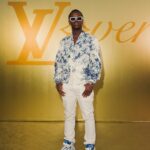 Micheal Ward Instagram - PFW was a mad ting I can’t lie 🔥 Thanks @louisvuitton and @pharrell for having me 👊🏾 Paris, France