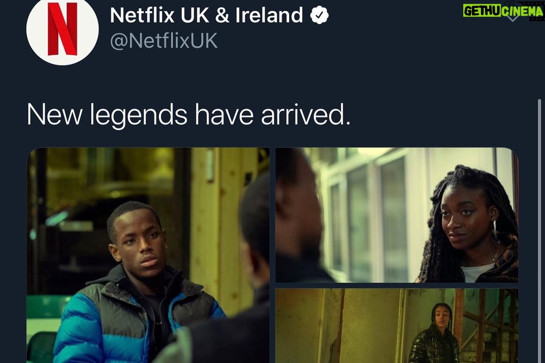 Micheal Ward Instagram - The legends have paved the way for more people to come through and prove themselves, Iโm more than grateful to have the opportunity to take a step into doing that. #TOPBOY 2019 itโs gonna be mad!!! ๐๐พ๐โค๏ธ @topboynetflix @netflixuk London, United Kingdom