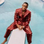Micheal Ward Instagram - Only right we got a pool shot in the hills of Hollywood. Loved working on this one 🙏🏾🇺🇸 Hollywood Hills