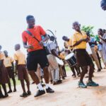 Micheal Ward Instagram - @memphisdepay my brother you are a legend!! Man said come ghana and get inspired…this trip was wayyyyy more than inspiring. To see what can happen when you just genuinely want to give was special to me. #MemphisDepayfoundation looks after def and blind children it just makes you deep how lucky and blessed to be in the position we’re in so the least we can do is help those that can’t help themselves. Deaf children came up to me and was showing me how they knew about TopBoy and that moment amongst many others I’ll never forget 🙏🏾❤️ Cape Coast, Ghana