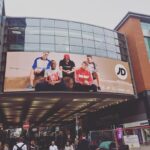 Micheal Ward Instagram - Billboard in Manchester👊🏾 JD summer campaign 2016 🙌🏾 Manchester, United Kingdom