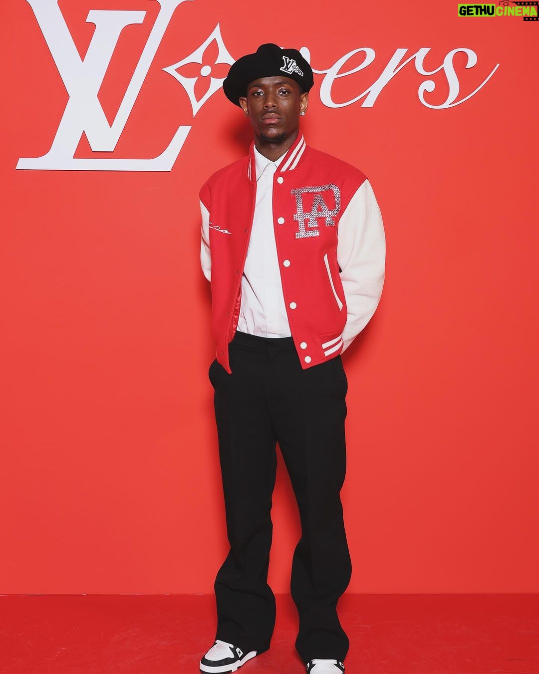 Micheal Ward Instagram - LVOVERS type night. Thanks for the the Parisian hospitality @louisvuitton. Paris, France