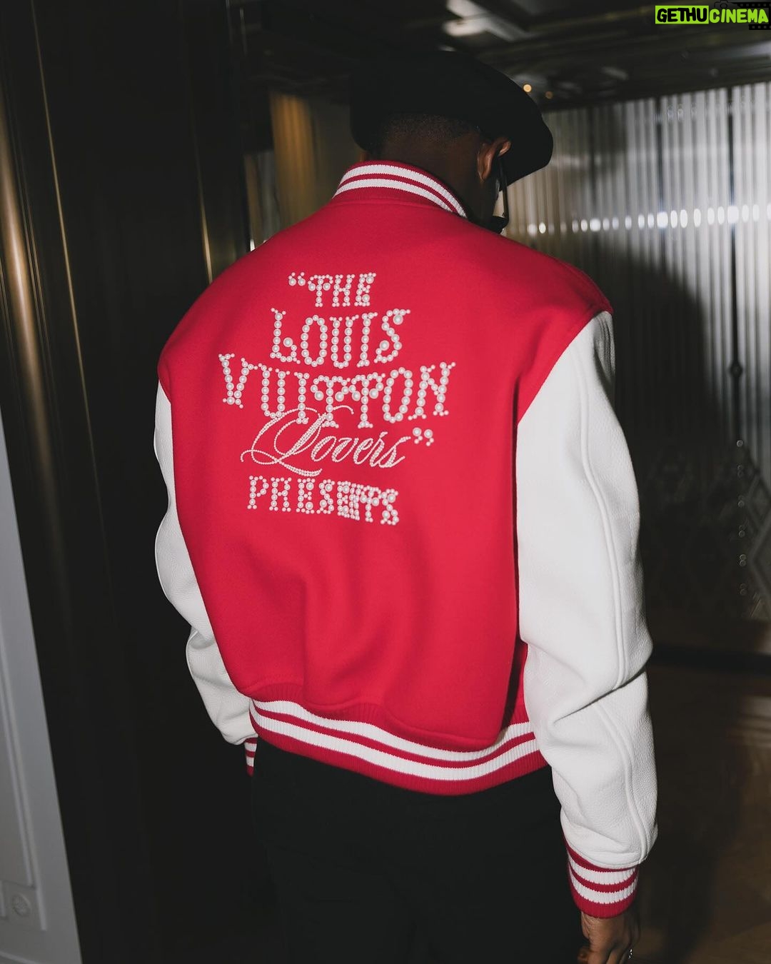 Micheal Ward Instagram - LVOVERS type night. Thanks for the the Parisian hospitality @louisvuitton. Paris, France