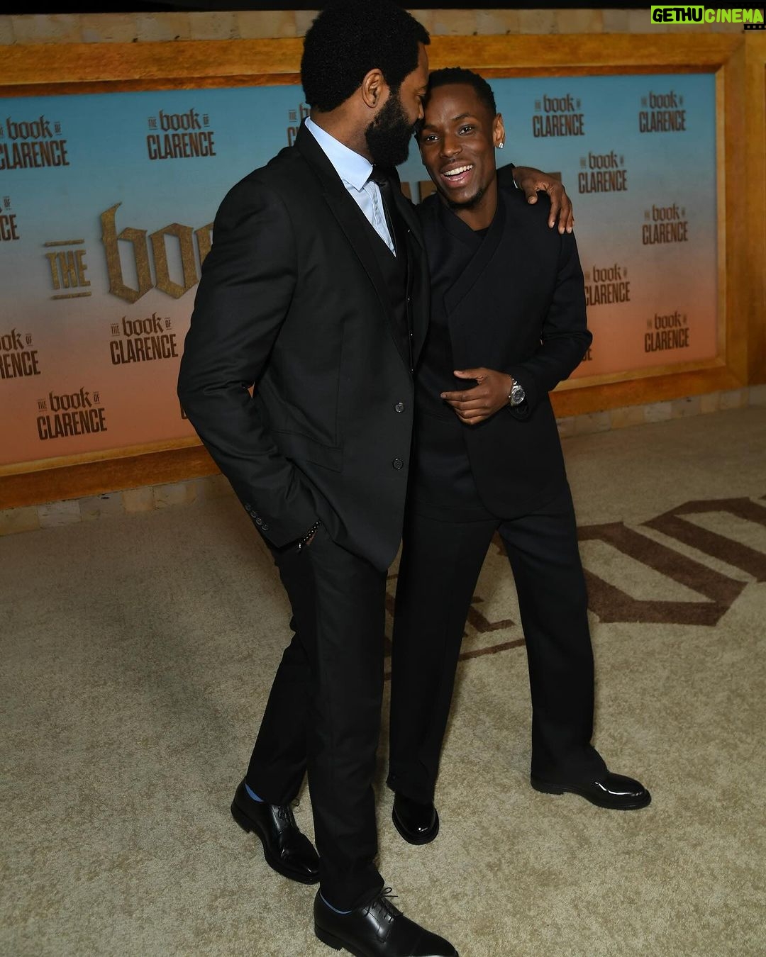 Micheal Ward Instagram - @bookofclarence premiere was a mad one…12th Jan is round the corner now. Praise to most high every time 🙏🏾 Academy Museum of Motion Pictures