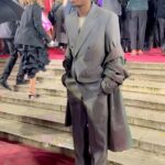 Micheal Ward Instagram - Just wul a likkle vibes a di British Fashion Awards. Thank you @burberry @britishfashioncouncil for an amazing night. Royal Albert Hall