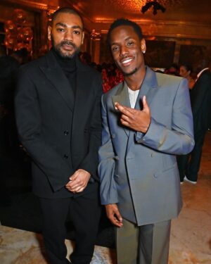 Micheal Ward Instagram - Just wul a likkle vibes a di British Fashion Awards.

Thank you @burberry @britishfashioncouncil for an amazing night.