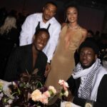 Micheal Ward Instagram - Good night with great people @britishgq MOTY. Big love @boss for the clean drop 🤙🏾 #BeYourOwnBoss I was super gassed to meet Carmy and Richie too big up cousins 😅 Royal Opera House