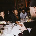 Micheal Ward Instagram - Good night with great people @britishgq MOTY. Big love @boss for the clean drop 🤙🏾 #BeYourOwnBoss I was super gassed to meet Carmy and Richie too big up cousins 😅 Royal Opera House