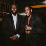 Micheal Ward Instagram - Good night with great people @britishgq MOTY. Big love @boss for the clean drop 🤙🏾 #BeYourOwnBoss I was super gassed to meet Carmy and Richie too big up cousins 😅 Royal Opera House