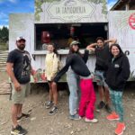 Michel Brown Instagram - Langosturapower!!! @margaritamparra @juancamilomunozparra @nicolasbrowarnik @july.ayr @azul.lpa @silvibei54