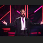 Michel Brown Instagram - Recuerdos de un a buena noche !!! Gracias @premios_platino @lula_duhalde @granviacomunica 🎙️🎭🎉