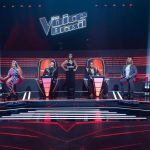 Michel Teló Instagram - Hoje começa a nova fase de batalhas no @thevoicebrasil ! Tá emocionante, vocês não podem perder. ✌🏻 #thevoicebrasil #timetelo #tvb Crédito: Globo/Léo Rosario @leorosariophotos