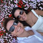 Michel Teló Instagram - Ah o verão italiano… 😍 Frutas, flores, a natureza e suas cores, como não amar?! Esse lugar exala amor e a gente tá assim: um casal apaixonado e até mais bronzeado… 😅❤️ #italia #tataemichel #italiaadois