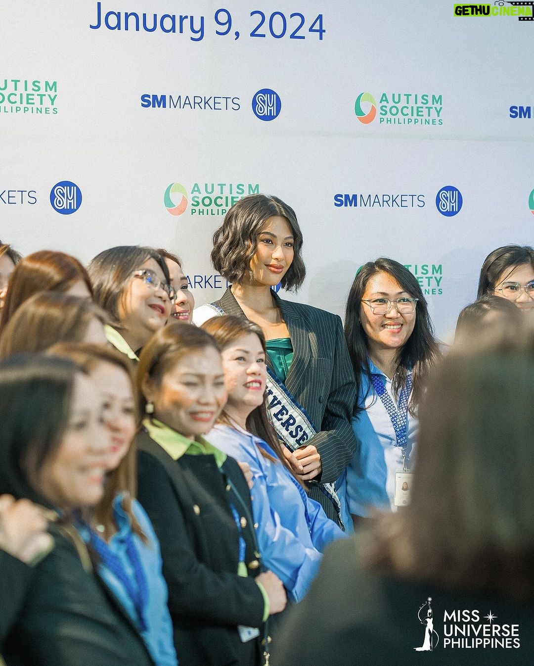 Michelle Dee Instagram - Miss Universe 2023 Top 10 Michelle Marquez Dee continues to inspire and uplift through her lifelong advocacy. In a major win for workplace inclusivity in the Philippines, Michelle led the Signing of the Memorandum of Understanding between SM Markets and the Autism Society of the Philippines, in which SM Supermarket, SM Hypermarket and SM Savemore commit to hiring people on the autism spectrum. 💚 We are so proud of how Michelle's actions are driven by a genuine concern for those who have limited opportunities and by her passion to drive positive change. #AForceForGood 👑 #autiSMatwork #SMmarkets #autismworks #MissUniversePhilippines #MichelleMarquezDee #mmd