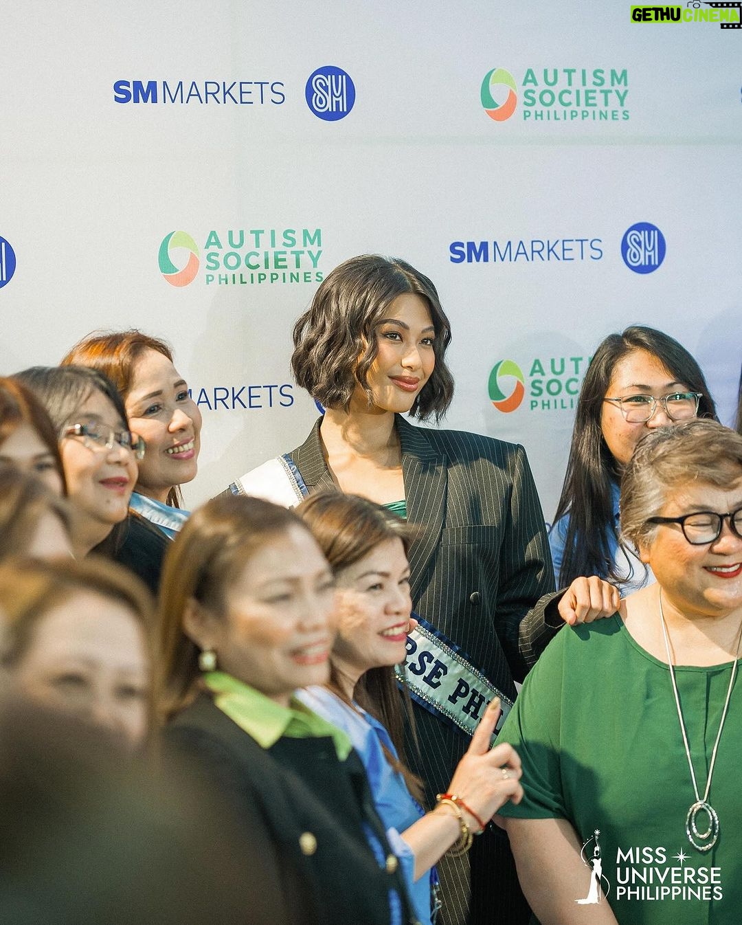 Michelle Dee Instagram - Miss Universe 2023 Top 10 Michelle Marquez Dee continues to inspire and uplift through her lifelong advocacy. In a major win for workplace inclusivity in the Philippines, Michelle led the Signing of the Memorandum of Understanding between SM Markets and the Autism Society of the Philippines, in which SM Supermarket, SM Hypermarket and SM Savemore commit to hiring people on the autism spectrum. 💚 We are so proud of how Michelle's actions are driven by a genuine concern for those who have limited opportunities and by her passion to drive positive change. #AForceForGood 👑 #autiSMatwork #SMmarkets #autismworks #MissUniversePhilippines #MichelleMarquezDee #mmd