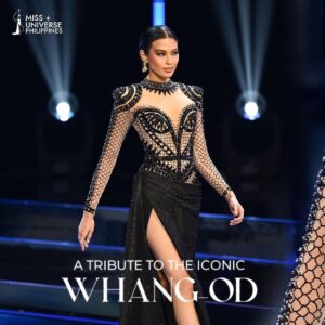 Michelle Dee Instagram - FROM THE MOODBOARD. Take a closer look at Miss Universe Philippines Michelle Marquez Dee's newsmaking evening gown and learn more about the significance of the tattoo patterns that served as inspiration for Michelle's and Mark Bumgarner's homage to the iconic and legendary 106-year old "Mambabatok," Whang-Od. From the highlands of Kalinga to the Universe-- truly a showcase of Filipino Pride!🇵🇭

#72ndMissUniverse #MissUniversePhilippines #michellemarquezdee #dee5tiny #fordeeuniverse #MarkBumgarner