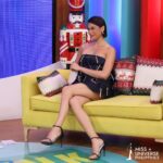 Michelle Dee Instagram - Miss Universe 2023 Top 10 Finalist Michelle Marquez Dee comes home to Fast Talk with Boy Abunda! After her first interview won her raves from viewers, Michelle is back. This time she brings with her a treasure trove of awards, accolades, and anecdotes from her winning performance at the 72nd Miss Universe Competition! Watch it on GMA platforms! 💚 Styled by @ryujishiomitsu @teamryujishiomitsu @kurtabonal @shera.png Wearing @_renzreyes Face @milagulfan Hair @nellyseboy #72ndMissUniverse #Top10 #MissUniversePhilippines #VoiceForChangeGold #FanVoteWinner #SpiritofCarnivalWinner #BestNationalCostume #MichelleMarqueHzDee #mmd #deepatapos