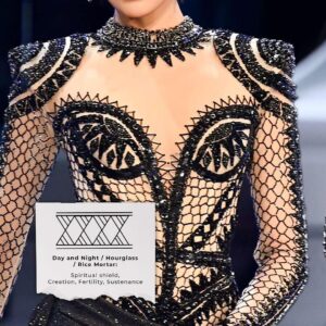 Michelle Dee Instagram - FROM THE MOODBOARD. Take a closer look at Miss Universe Philippines Michelle Marquez Dee's newsmaking evening gown and learn more about the significance of the tattoo patterns that served as inspiration for Michelle's and Mark Bumgarner's homage to the iconic and legendary 106-year old "Mambabatok," Whang-Od. From the highlands of Kalinga to the Universe-- truly a showcase of Filipino Pride!🇵🇭

#72ndMissUniverse #MissUniversePhilippines #michellemarquezdee #dee5tiny #fordeeuniverse #MarkBumgarner