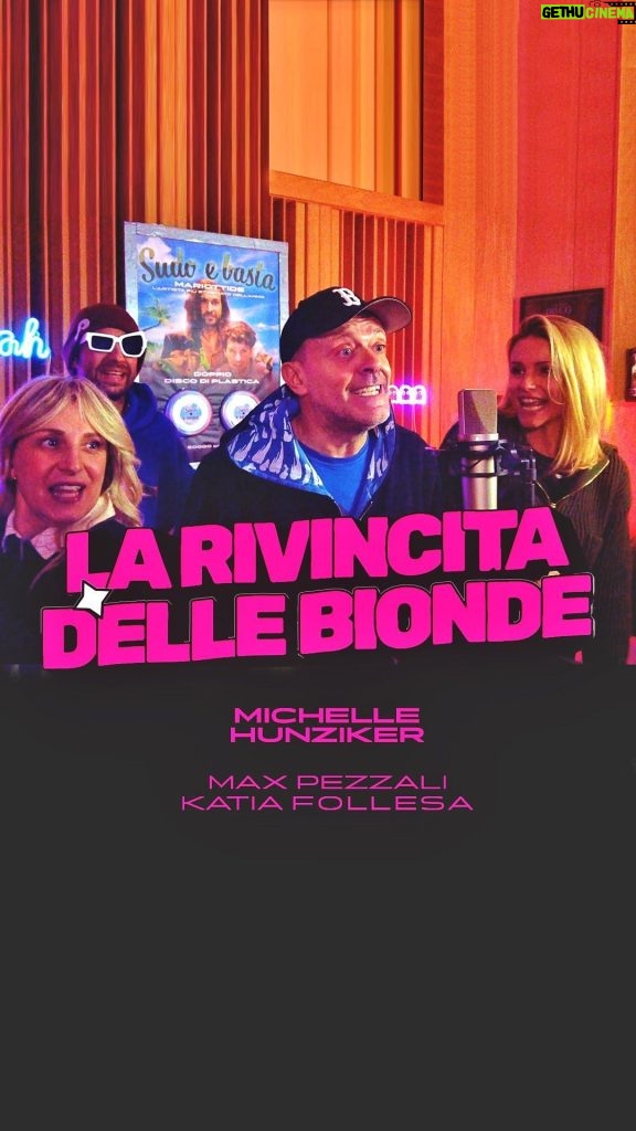 Michelle Hunziker Instagram - 👩🏼 👱🏻‍♀️ LA RIVINCITA DELLE BIONDE 🧒🏼 🧔🏼‍♀️ out now! guarda il video completo con Max Pezzali, Katia Follesa sul canale YouTube di Danti! Link nelle storie!