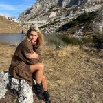 Michelle Hunziker Instagram - Un bacio dalla Svizzera alle Dolomiti!!! Vi voglio bene ❤️ #dolomiti