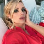 Michelle Hunziker Instagram - Back home… ❤️ Make up @laurabarenghi
