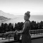 Michelle Keegan Instagram - Beautiful Ravello by night 🇮🇹🥀🌘🍝