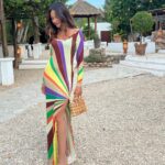 Michelle Keegan Instagram - 🌈🏝️🍊☀️💜🥥 Santa Eulalia, Ibiza