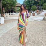 Michelle Keegan Instagram - 🌈🏝️🍊☀️💜🥥 Santa Eulalia, Ibiza