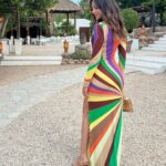 Michelle Keegan Instagram - 🌈🏝️🍊☀️💜🥥 Santa Eulalia, Ibiza