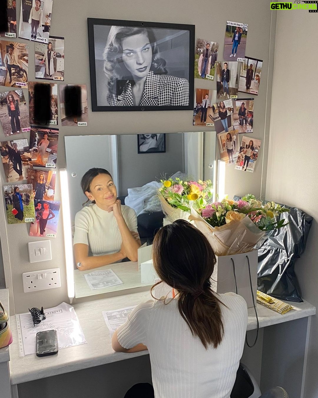 Michelle Keegan Instagram - That’s a wrap on Fool Me Once, and a final goodbye to Maya. 😭 Thank you to all the cast, crew & production team who made the past 6 months extra special… this was a once in a lifetime job for me and I never took it for granted, not once. What a ride it’s been. ❤️🎬 Cant WAIT for you all to see it. @netflixuk @quaystreetproductions @harlancoben