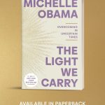 Michelle Obama Instagram - I’m so excited to share that The Light We Carry will come out in paperback on April 16 with a new cover and a special reading group guide! I hope you’ll get a copy (or two!) for yourself, a friend, or loved one in your life. To celebrate the launch, I’m giving away some copies for free for you to read along with your own Kitchen Table. Fifty people have the chance to each win three copies of The Light We Carry in paperback. All you have to do is tag two friends in the comments below and tell me why you’re excited to read #TheLightWeCarry together this spring! ✨ No purchase necessary. Open to US Residents, 18+. Winners will be randomly selected. Ends March 8, 2024 at 9:00 AM ET. Winners will be notified via @crownpublishing. Visit www.TLWCsweeps.com for full promotion rules and restrictions.