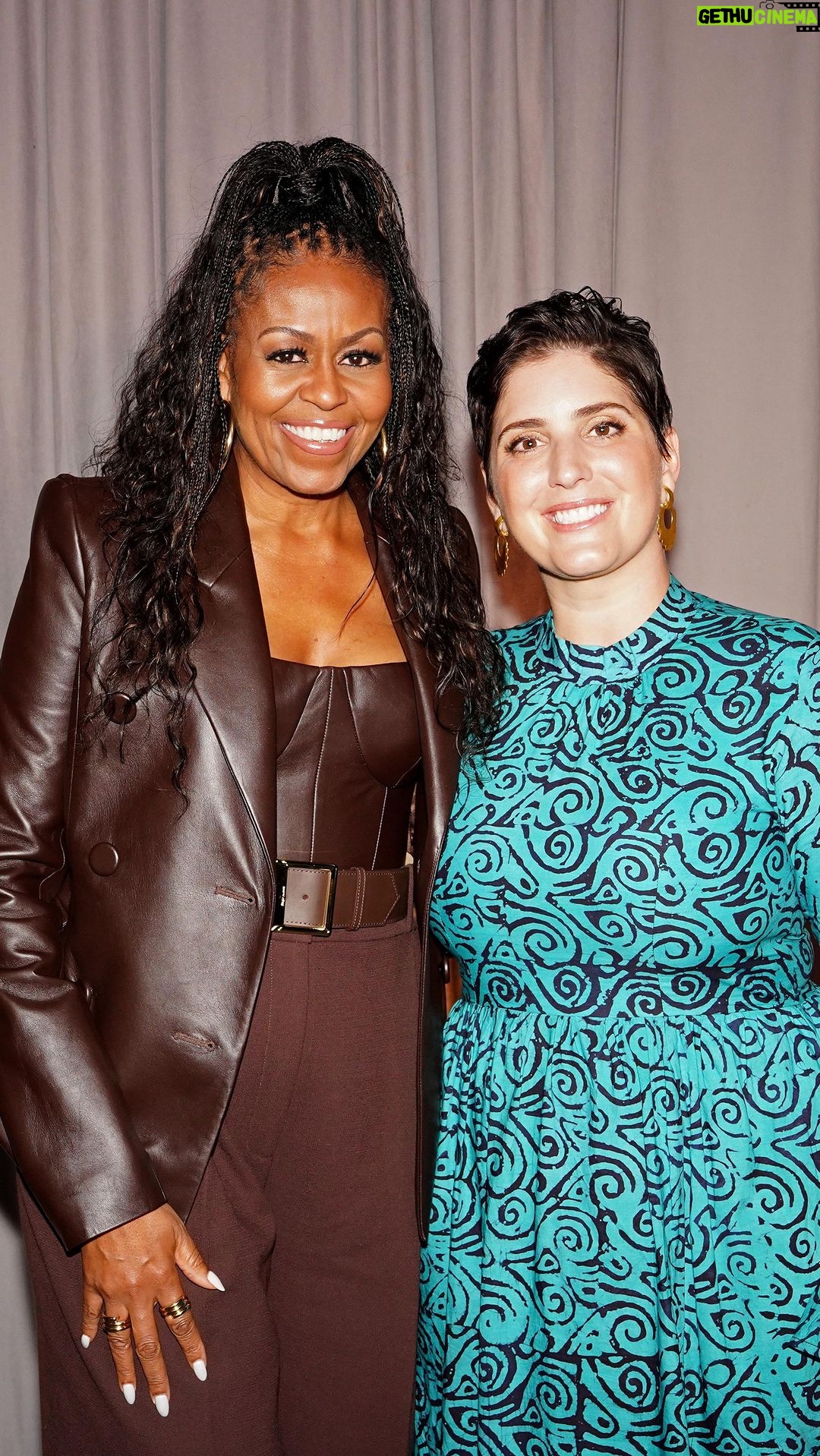 Michelle Obama Instagram - American Symphony shares @SuleikaJaouad’s powerful journey navigating life with leukemia with @JonBatiste by her side. It’s a story of resilience, strength, and abiding love. Every three minutes, when another person in the U.S. is diagnosed with blood cancer — another story like hers begins. That’s where the @NMDP_org and @MemorialSloanKettering’s American Symphony: Become a Lifesaver Campaign comes in. It’s a program designed to help those in need of a transplant find a match and bridge the donor gap. Visit JoinTheSymphony.org to learn how you can get involved and make a difference.
