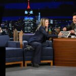 Michelle Pfeiffer Instagram - Thank you for having @henryrose and I tonight, @jimmyfallon @fallontonight ! 🌟 Glam & Styled by: Myself! Photos: @toddowyoung New York, New York