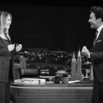 Michelle Pfeiffer Instagram - Thank you for having @henryrose and I tonight, @jimmyfallon @fallontonight ! 🌟 Glam & Styled by: Myself! Photos: @toddowyoung New York, New York