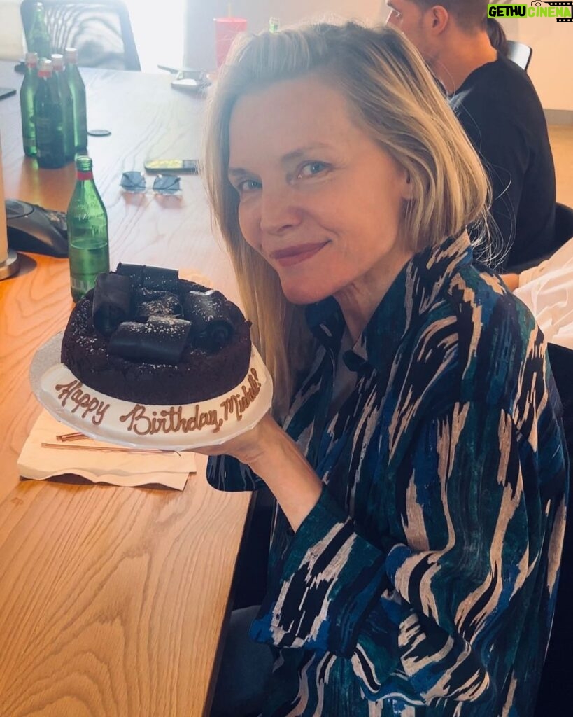 Michelle Pfeiffer Instagram - Cheers to another beautiful lap around the sun! Thanks for the sweet birthday messages, everyone! 🤍