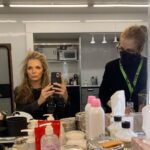 Michelle Pfeiffer Instagram – Some BTS from the making of @antmanofficial Quantumania.
“Finding” Janet van Dyne in the makeup trailer.
Makeup: @valli.oreilly
Hair: Carol Hemming
Wigs: @robpickens