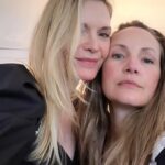 Michelle Pfeiffer Instagram - Happy Birthday, Sam! One of the kindest, most loyal people that I’ve had the good fortune to have in my life for over 30-ish years?! I love you dearly, and am so grateful for your love, friendship and always keeping me stylish. 🎉🎈🎂❤️ @samanthamcmillen_stylist